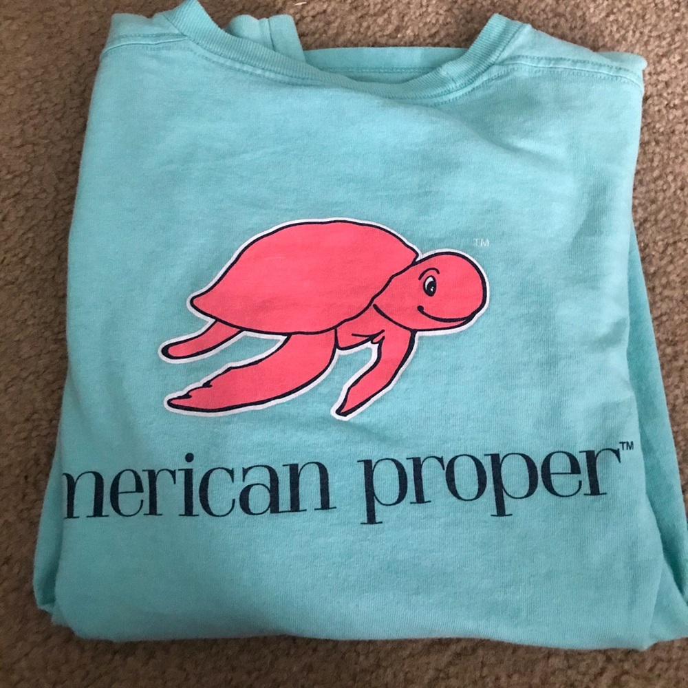 ‘Merican Proper Long Sleeve Tee